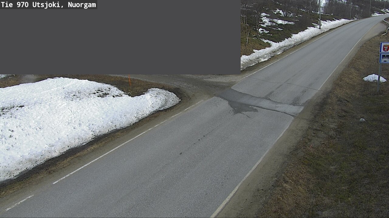 Weather Camera Image Väg 970 Utsjoki, Nuorgam, Utsjoki, Lappi