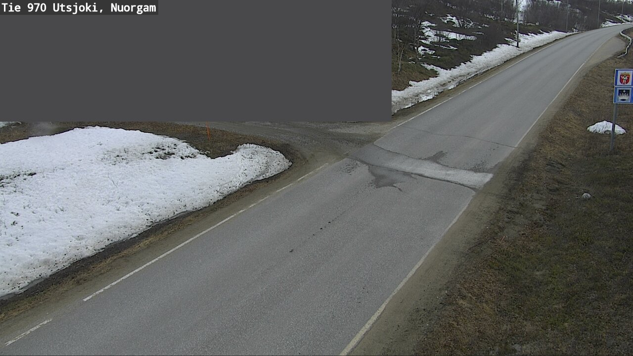 Weather Camera Image Väg 970 Utsjoki, Nuorgam, Utsjoki, Lappi