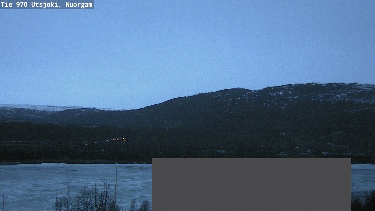 Weather Camera Image Väg 970 Utsjoki, Nuorgam, Utsjoki, Lappi