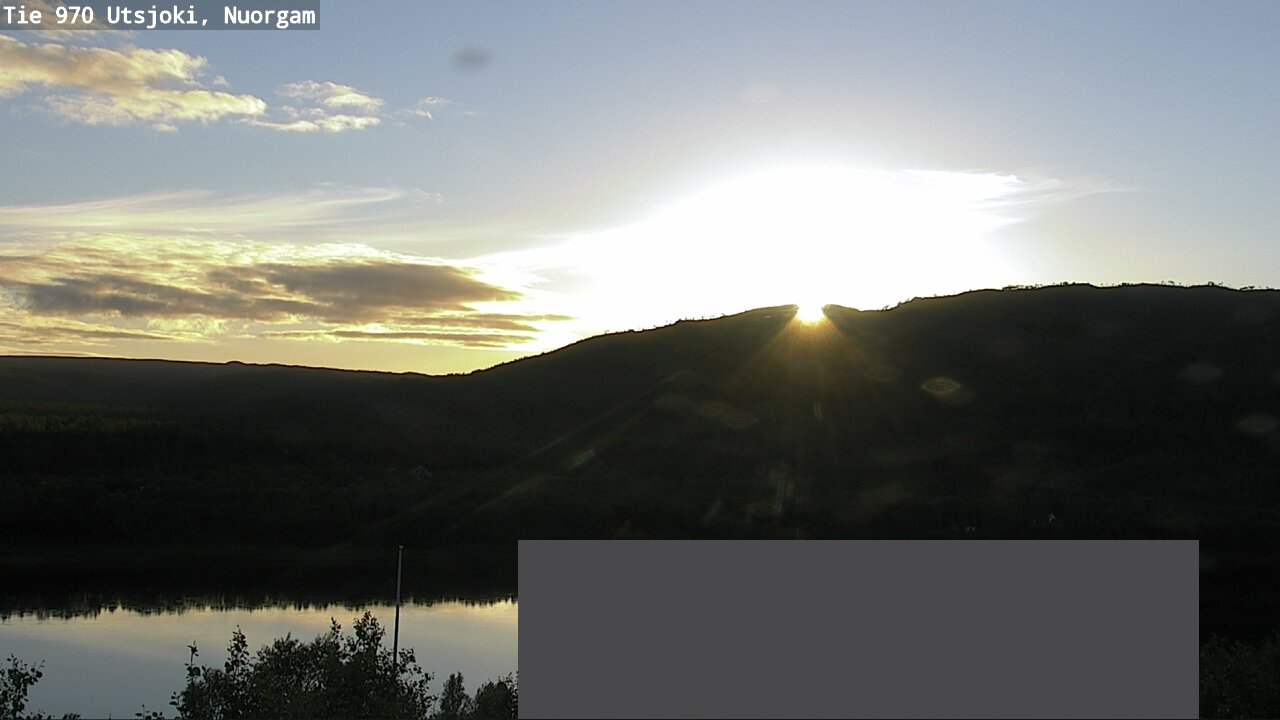 Weather Camera Image Väg 970 Utsjoki, Nuorgam, Utsjoki, Lappi