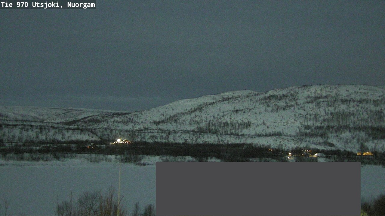 Weather Camera Image Väg 970 Utsjoki, Nuorgam, Utsjoki, Lappi