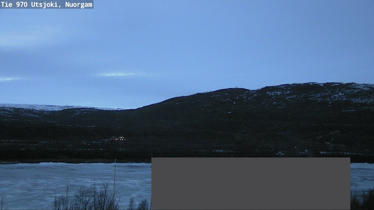 Weather Camera Image Väg 970 Utsjoki, Nuorgam, Utsjoki, Lappi