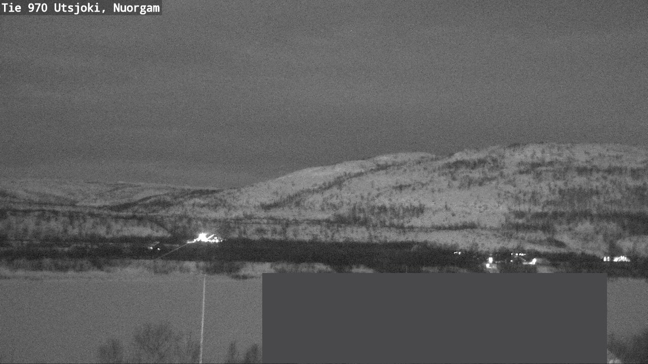 Weather Camera Image Väg 970 Utsjoki, Nuorgam, Utsjoki, Lappi