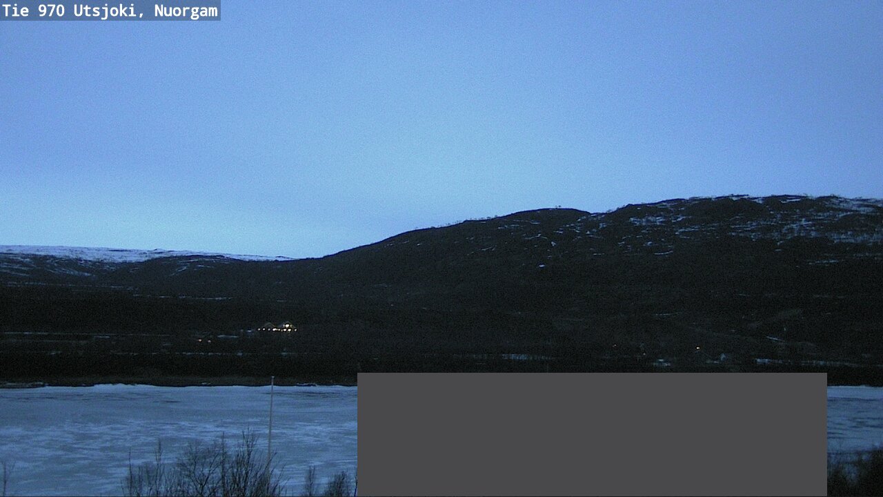 Weather Camera Image Väg 970 Utsjoki, Nuorgam, Utsjoki, Lappi