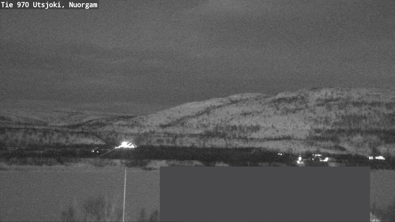 Weather Camera Image Väg 970 Utsjoki, Nuorgam, Utsjoki, Lappi