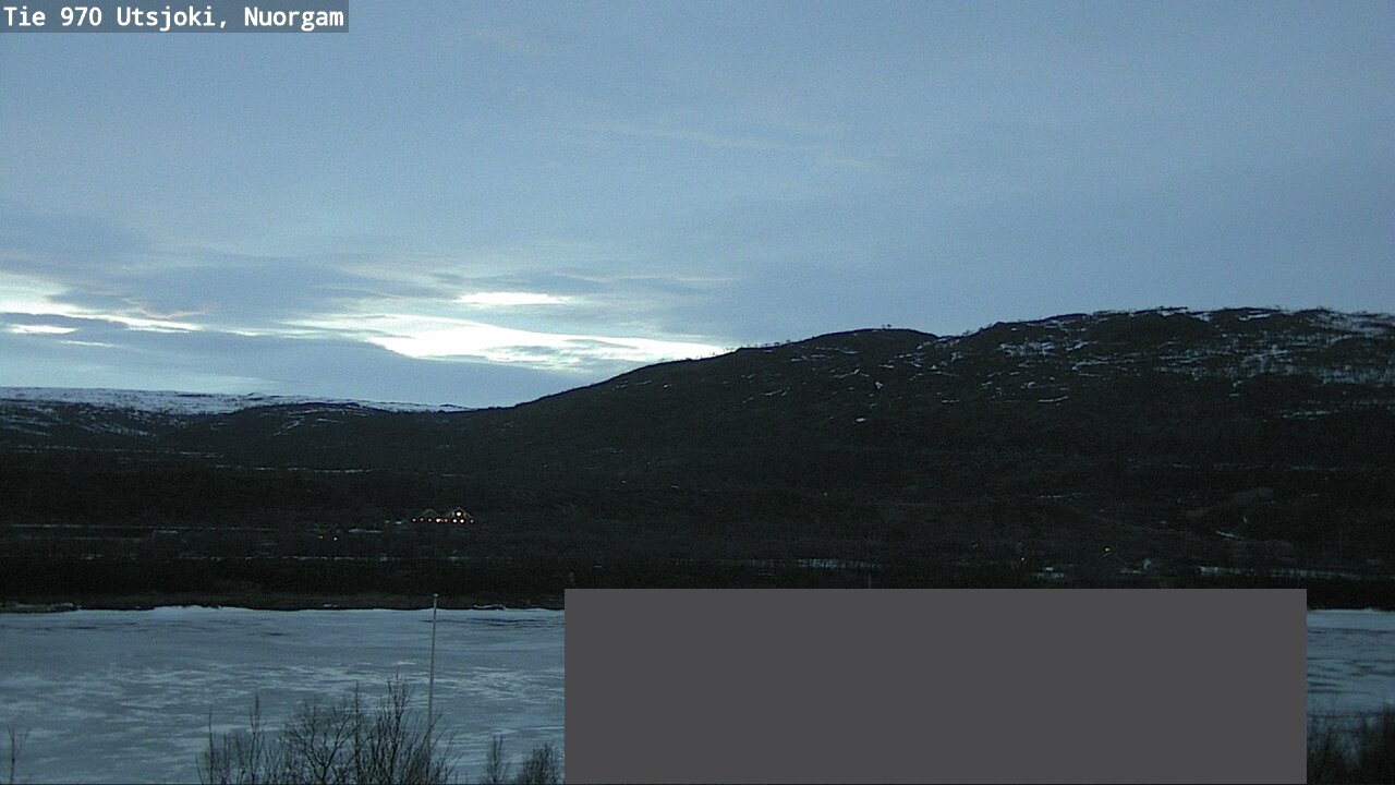 Weather Camera Image Väg 970 Utsjoki, Nuorgam, Utsjoki, Lappi
