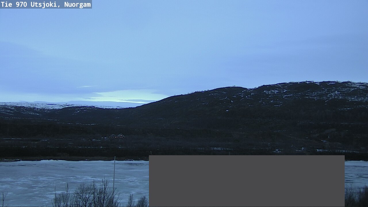 Weather Camera Image Väg 970 Utsjoki, Nuorgam, Utsjoki, Lappi