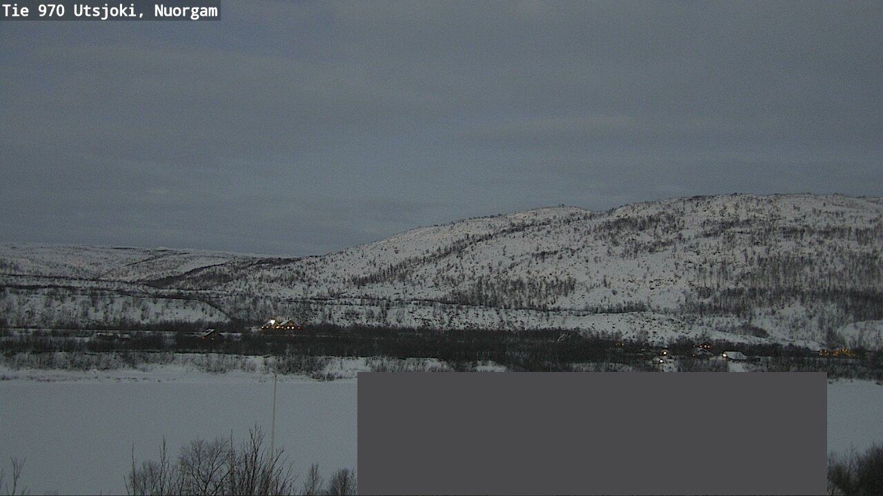 Weather Camera Image Väg 970 Utsjoki, Nuorgam, Utsjoki, Lappi