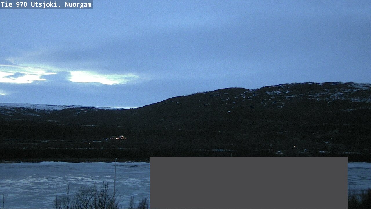 Weather Camera Image Väg 970 Utsjoki, Nuorgam, Utsjoki, Lappi