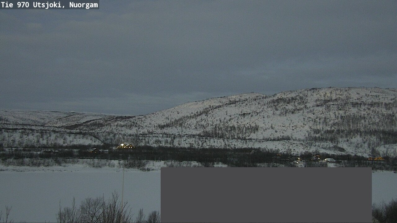 Weather Camera Image Väg 970 Utsjoki, Nuorgam, Utsjoki, Lappi