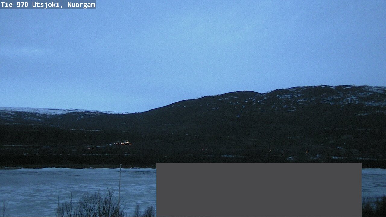 Weather Camera Image Väg 970 Utsjoki, Nuorgam, Utsjoki, Lappi