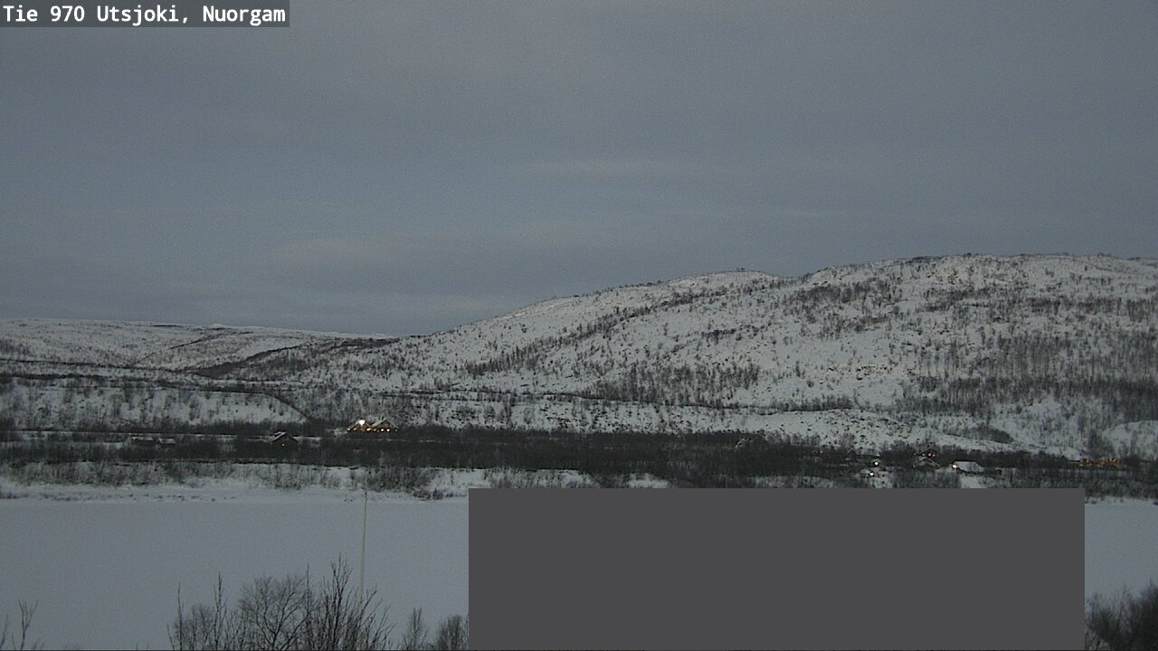 Weather Camera Image Väg 970 Utsjoki, Nuorgam, Utsjoki, Lappi