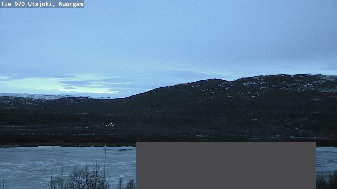 Weather Camera Image Väg 970 Utsjoki, Nuorgam, Utsjoki, Lappi