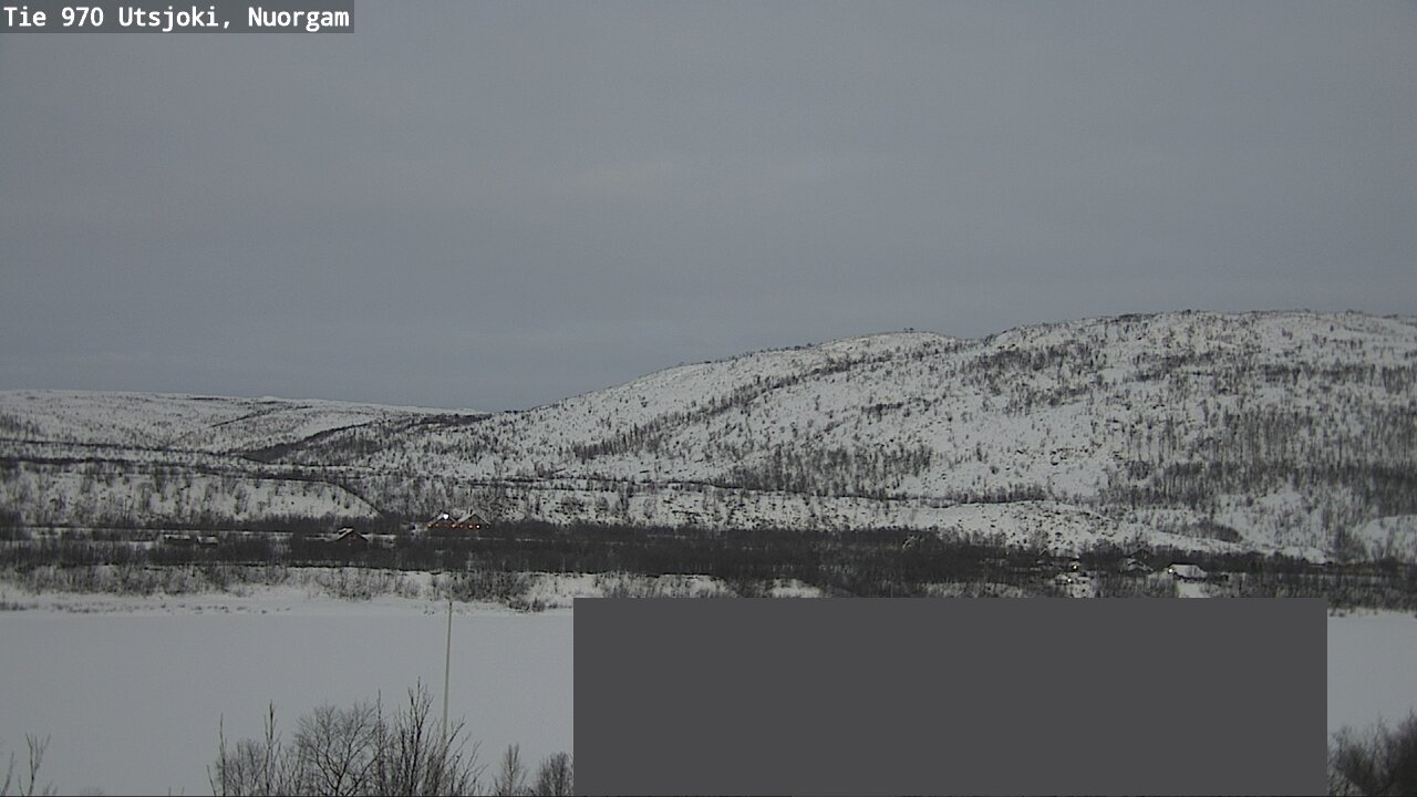 Weather Camera Image Väg 970 Utsjoki, Nuorgam, Utsjoki, Lappi