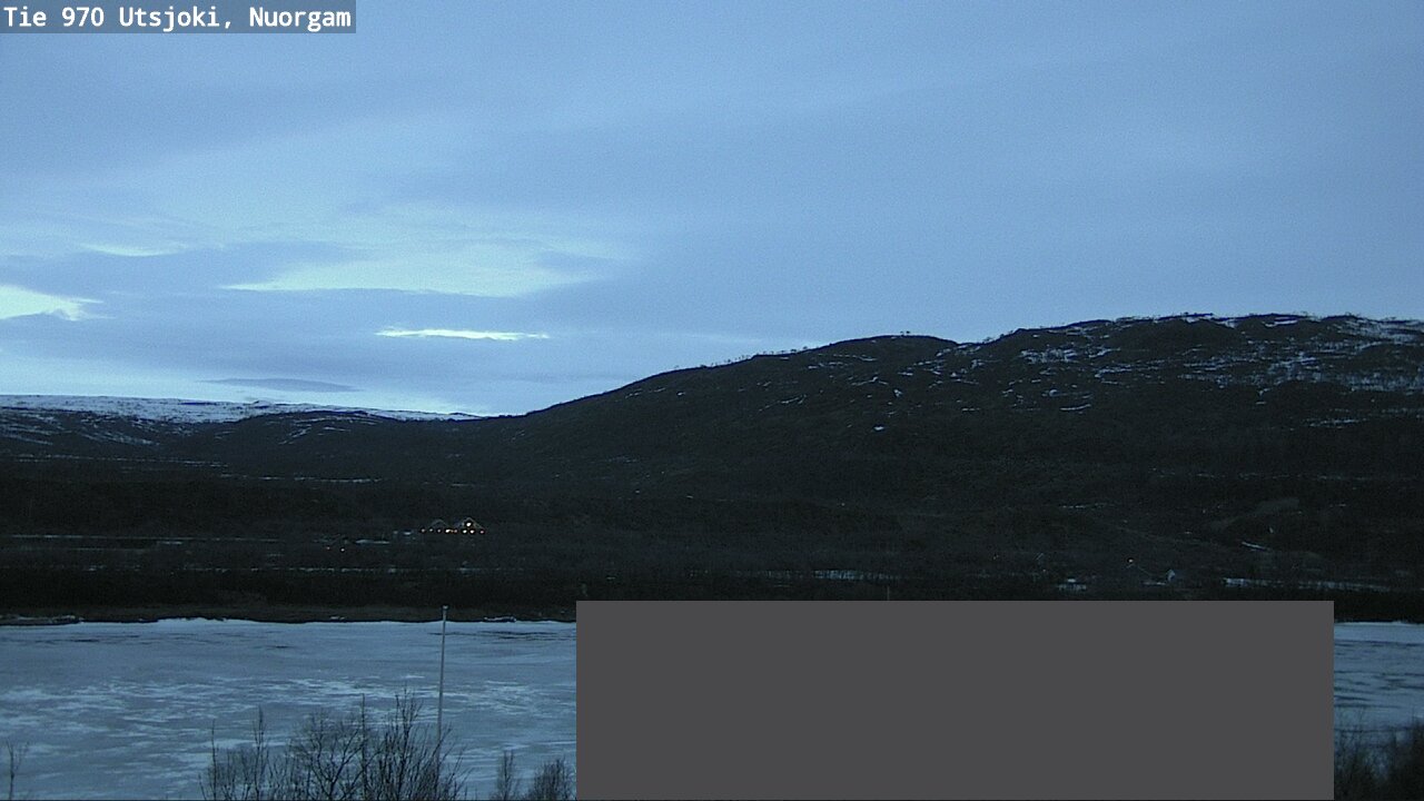 Weather Camera Image Väg 970 Utsjoki, Nuorgam, Utsjoki, Lappi