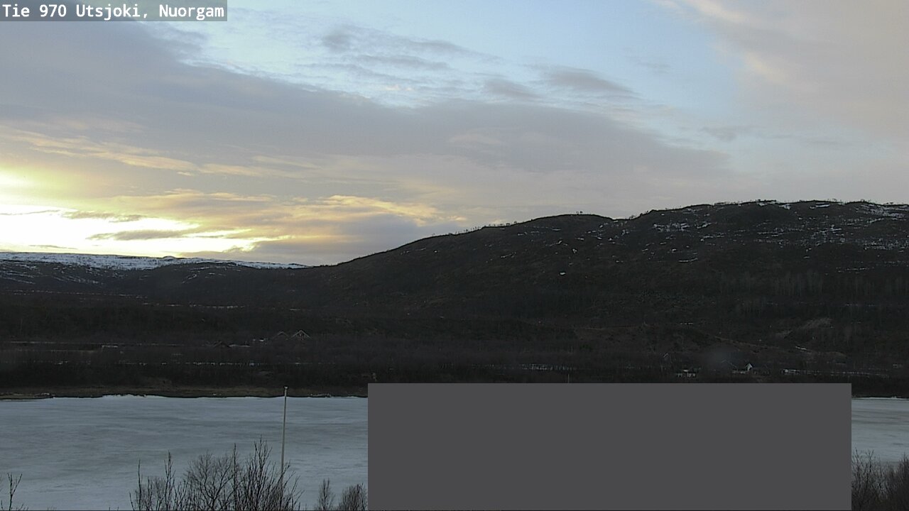Weather Camera Image Väg 970 Utsjoki, Nuorgam, Utsjoki, Lappi