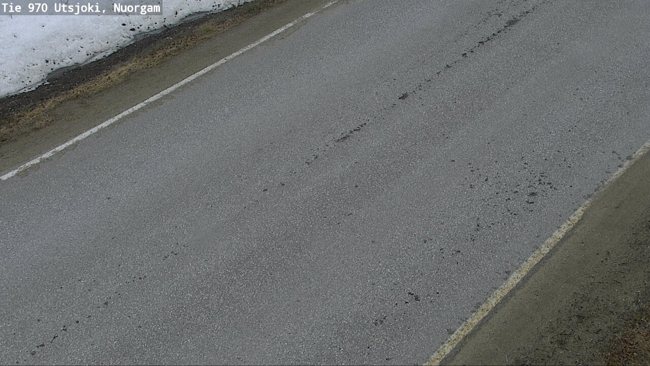 Weather Camera Image Väg 970 Utsjoki, Nuorgam, Utsjoki, Lappi