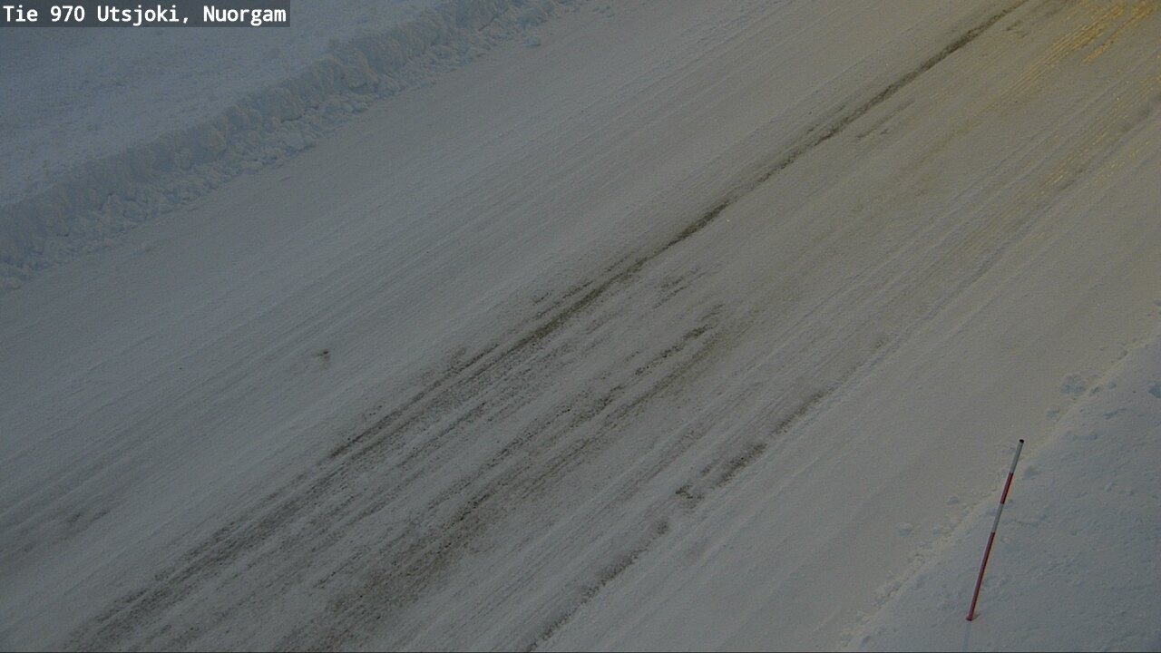 Weather Camera Image Väg 970 Utsjoki, Nuorgam, Utsjoki, Lappi