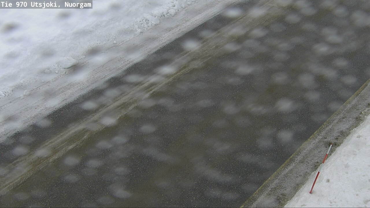 Weather Camera Image Väg 970 Utsjoki, Nuorgam, Utsjoki, Lappi