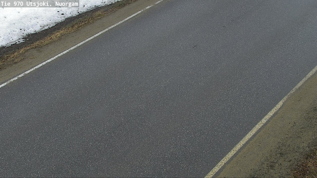 Weather Camera Image Väg 970 Utsjoki, Nuorgam, Utsjoki, Lappi