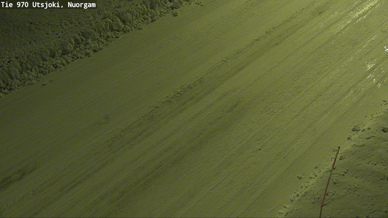 Weather Camera Image Väg 970 Utsjoki, Nuorgam, Utsjoki, Lappi