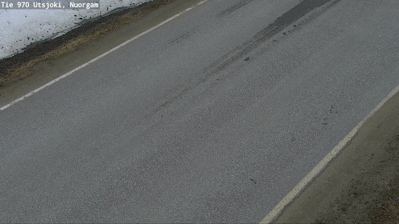Weather Camera Image Väg 970 Utsjoki, Nuorgam, Utsjoki, Lappi