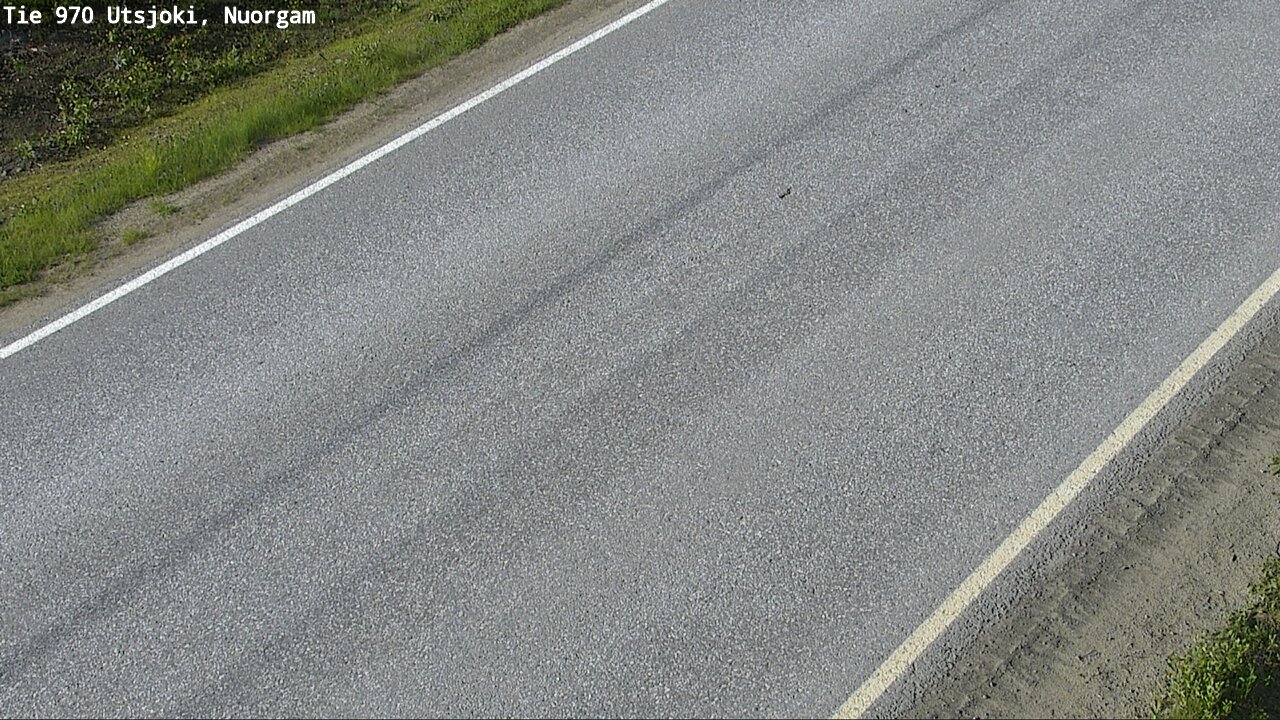 Weather Camera Image Väg 970 Utsjoki, Nuorgam, Utsjoki, Lappi