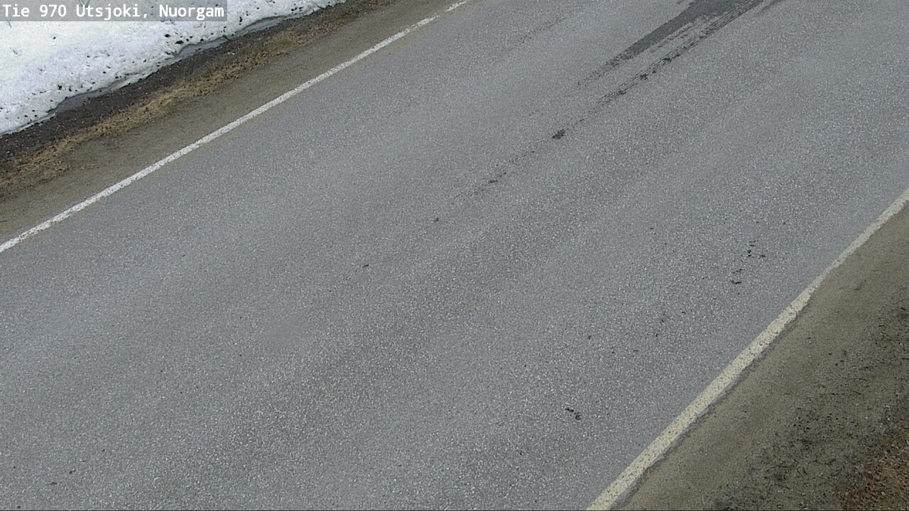 Weather Camera Image Väg 970 Utsjoki, Nuorgam, Utsjoki, Lappi