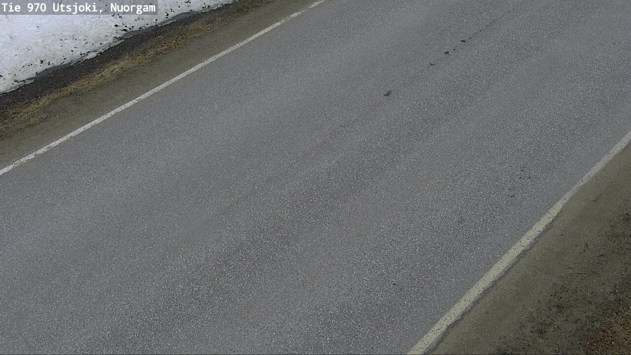 Weather Camera Image Väg 970 Utsjoki, Nuorgam, Utsjoki, Lappi