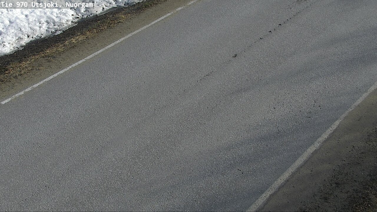 Weather Camera Image Väg 970 Utsjoki, Nuorgam, Utsjoki, Lappi