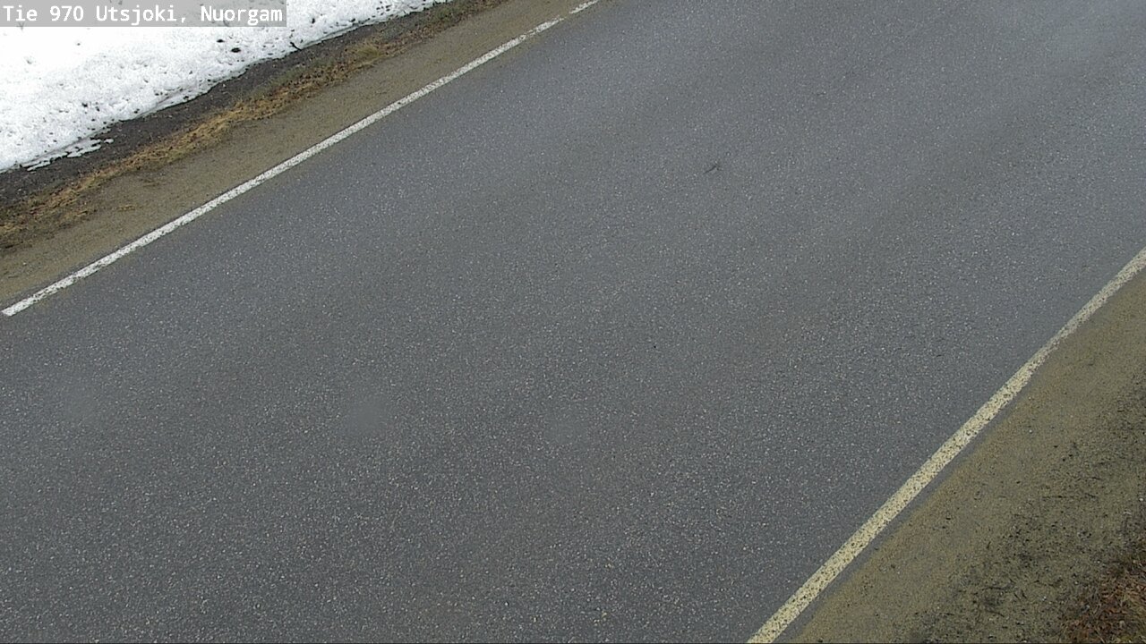 Weather Camera Image Väg 970 Utsjoki, Nuorgam, Utsjoki, Lappi