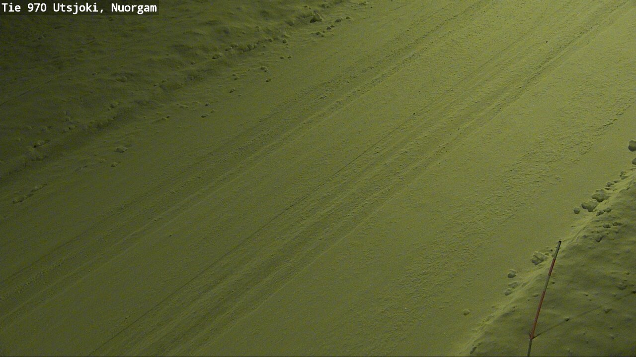 Weather Camera Image Väg 970 Utsjoki, Nuorgam, Utsjoki, Lappi