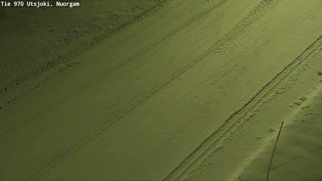 Weather Camera Image Väg 970 Utsjoki, Nuorgam, Utsjoki, Lappi
