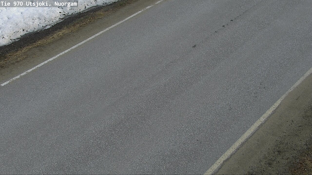 Weather Camera Image Väg 970 Utsjoki, Nuorgam, Utsjoki, Lappi