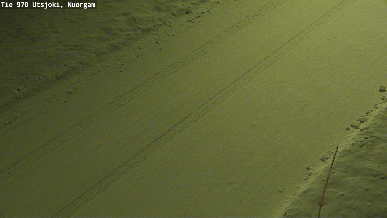 Weather Camera Image Väg 970 Utsjoki, Nuorgam, Utsjoki, Lappi