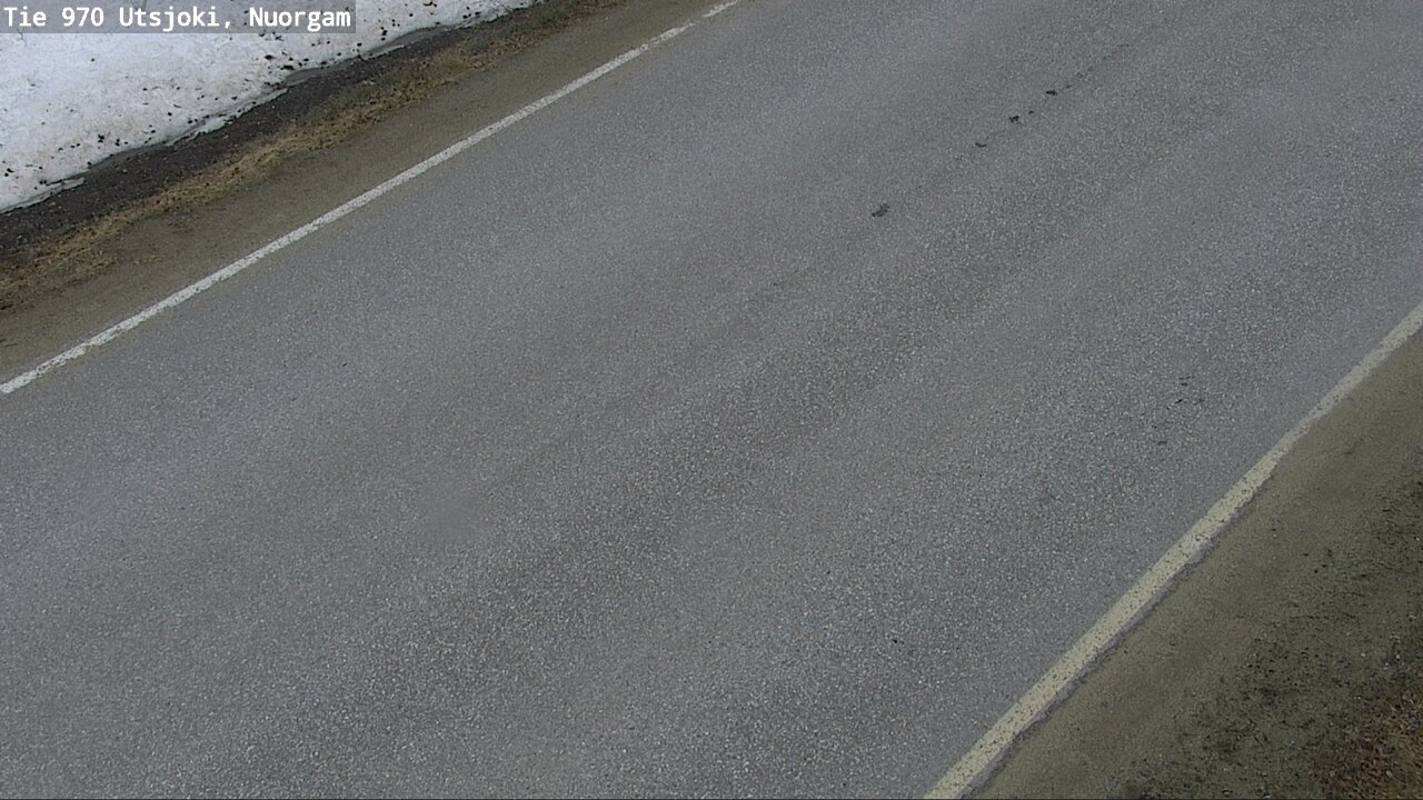 Weather Camera Image Väg 970 Utsjoki, Nuorgam, Utsjoki, Lappi