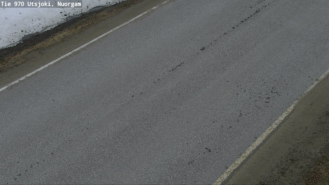 Weather Camera Image Väg 970 Utsjoki, Nuorgam, Utsjoki, Lappi