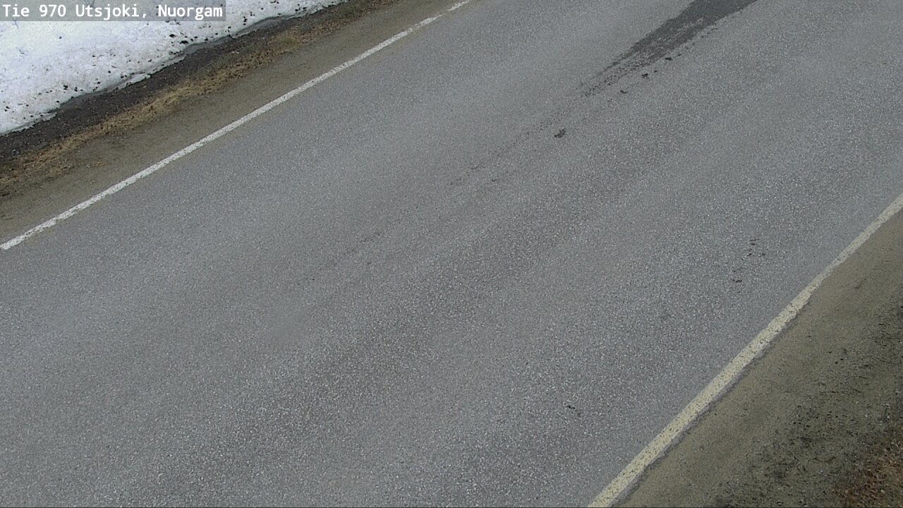Weather Camera Image Väg 970 Utsjoki, Nuorgam, Utsjoki, Lappi