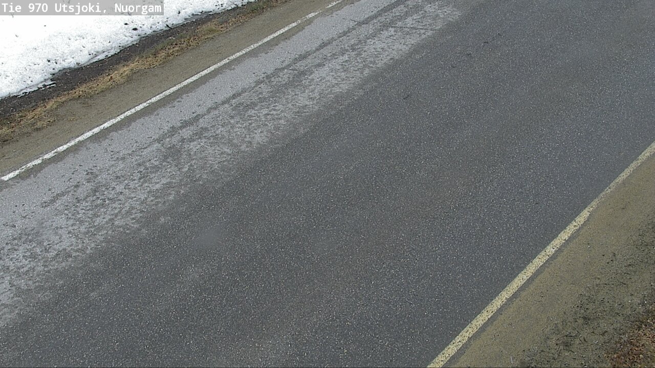Weather Camera Image Väg 970 Utsjoki, Nuorgam, Utsjoki, Lappi
