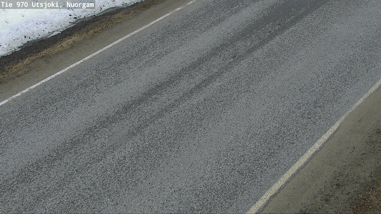 Weather Camera Image Väg 970 Utsjoki, Nuorgam, Utsjoki, Lappi