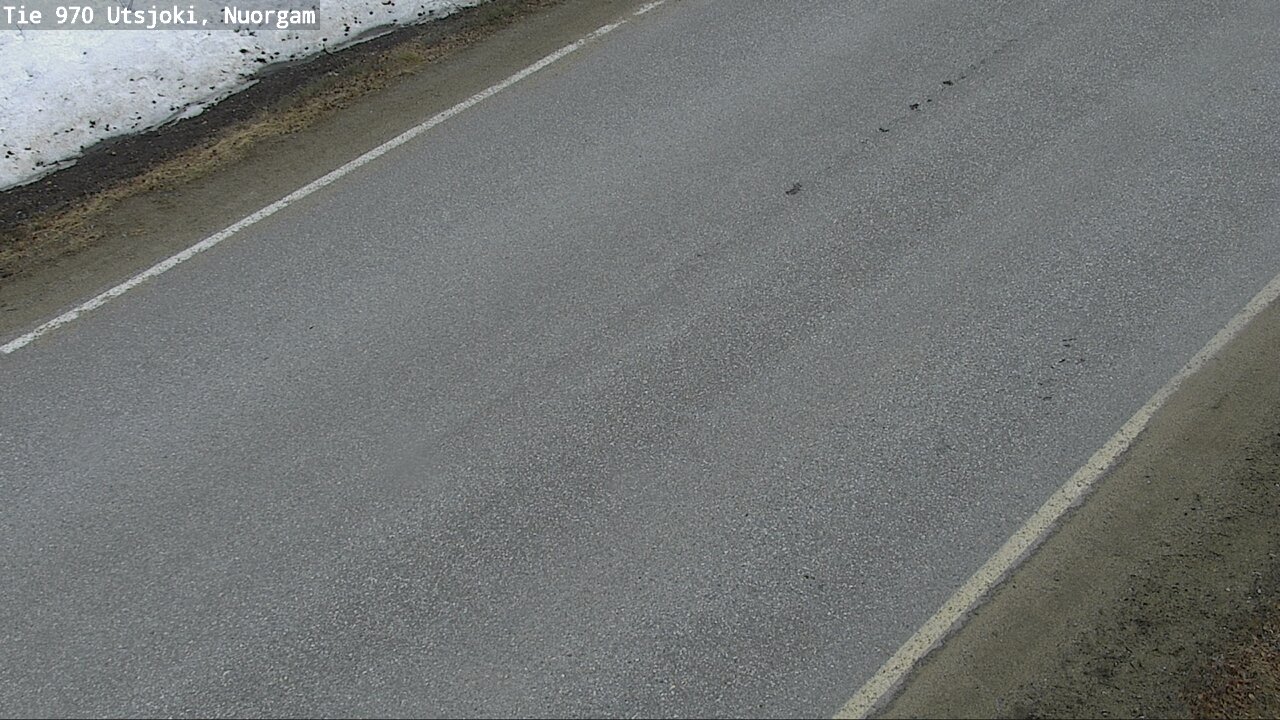 Weather Camera Image Väg 970 Utsjoki, Nuorgam, Utsjoki, Lappi