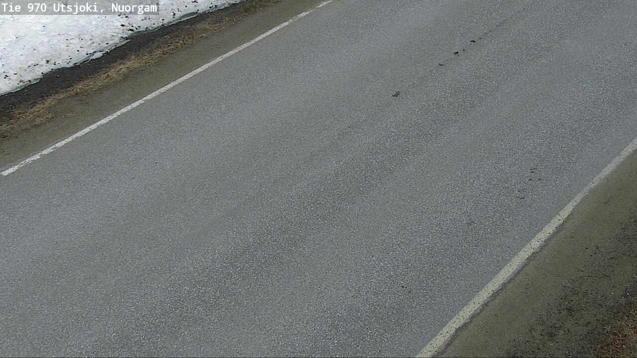 Weather Camera Image Väg 970 Utsjoki, Nuorgam, Utsjoki, Lappi