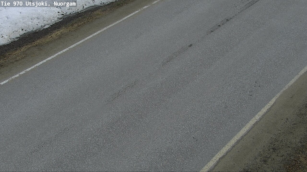 Weather Camera Image Väg 970 Utsjoki, Nuorgam, Utsjoki, Lappi