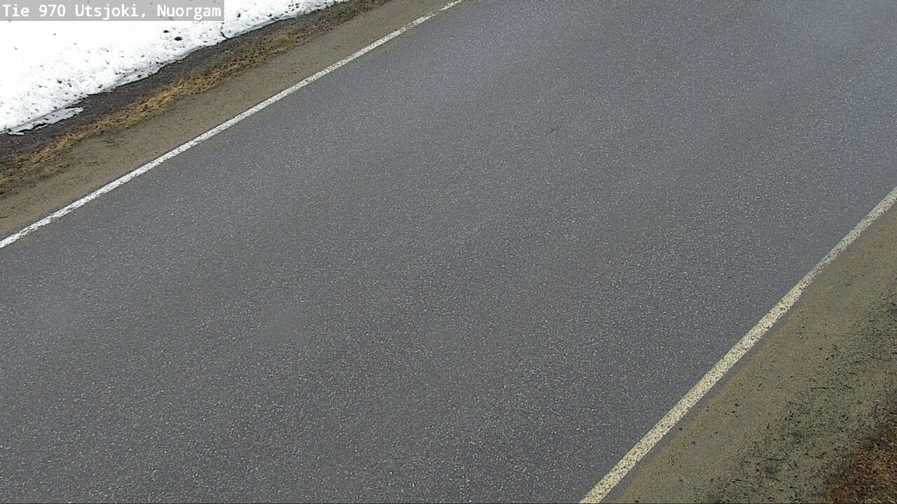 Weather Camera Image Väg 970 Utsjoki, Nuorgam, Utsjoki, Lappi