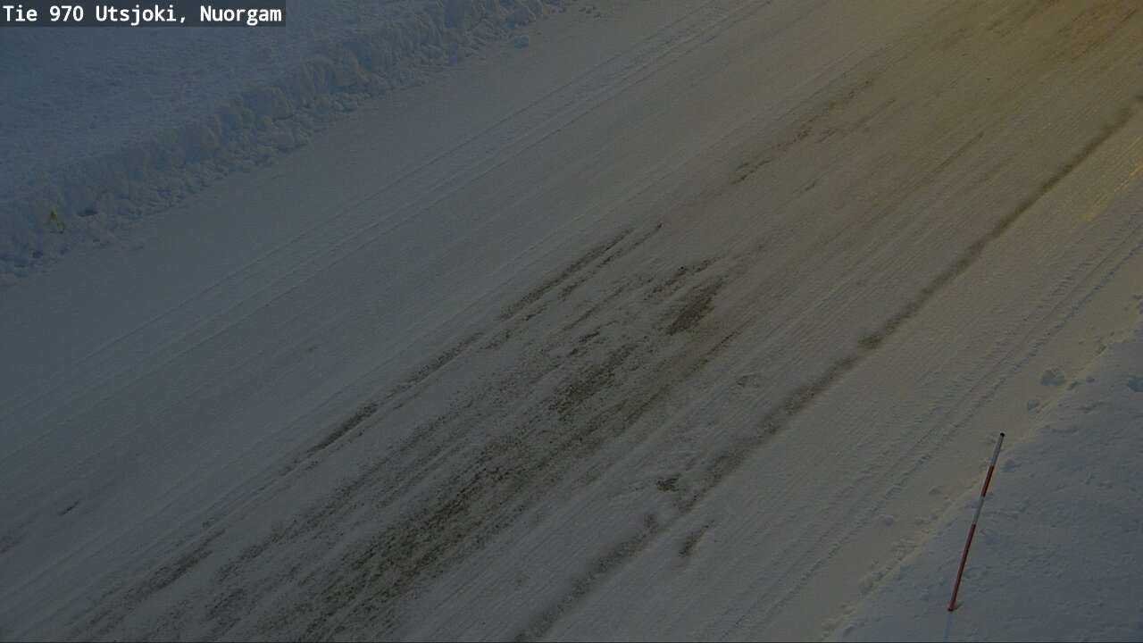 Weather Camera Image Väg 970 Utsjoki, Nuorgam, Utsjoki, Lappi