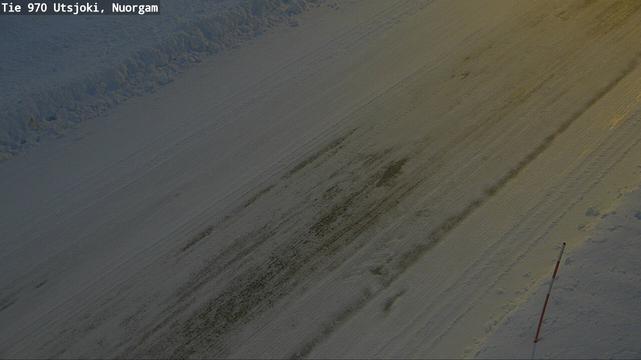 Weather Camera Image Väg 970 Utsjoki, Nuorgam, Utsjoki, Lappi