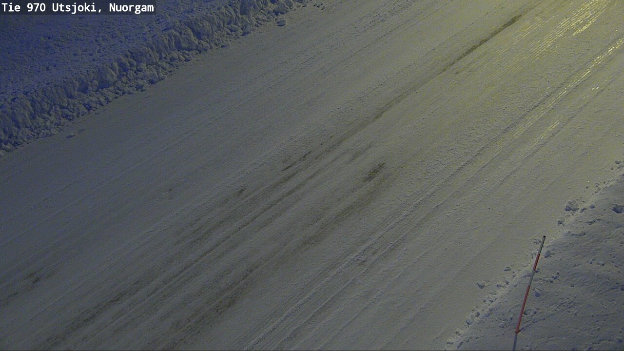 Weather Camera Image Väg 970 Utsjoki, Nuorgam, Utsjoki, Lappi