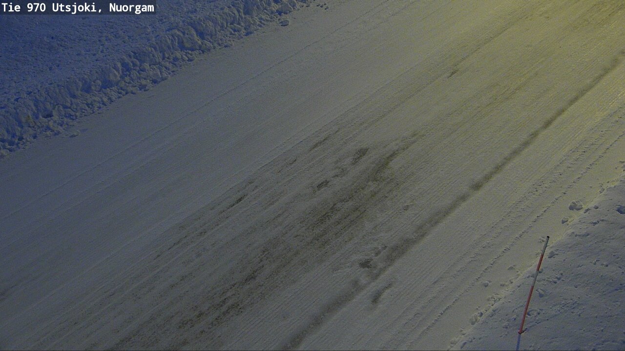 Weather Camera Image Väg 970 Utsjoki, Nuorgam, Utsjoki, Lappi