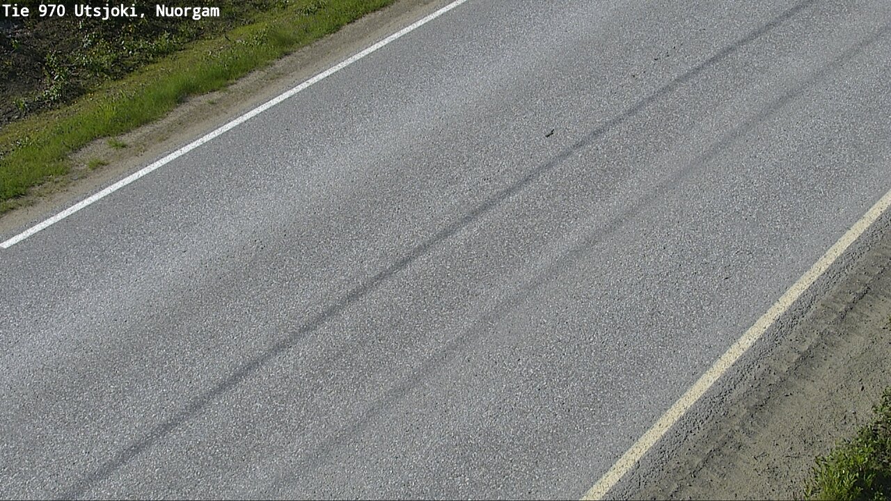 Weather Camera Image Väg 970 Utsjoki, Nuorgam, Utsjoki, Lappi