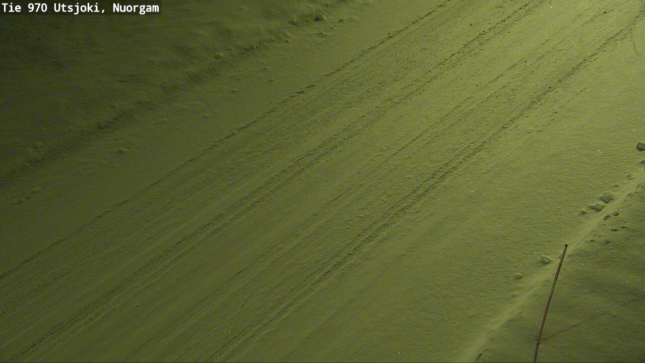 Weather Camera Image Väg 970 Utsjoki, Nuorgam, Utsjoki, Lappi